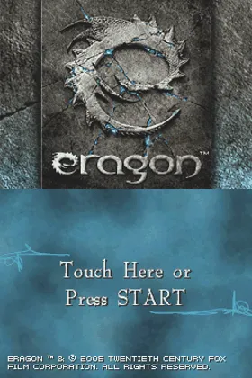 Eragon (USA) screen shot title